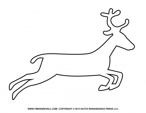 Reindeer clipart 4 image