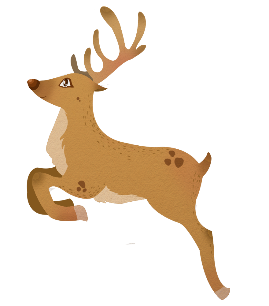Reindeer free to use clipart 2