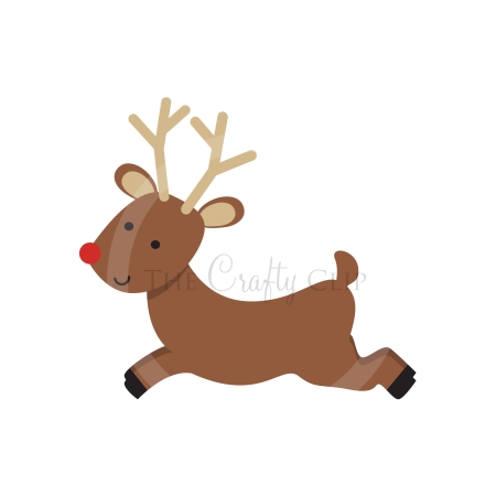Reindeer the crafty clip blog clipart
