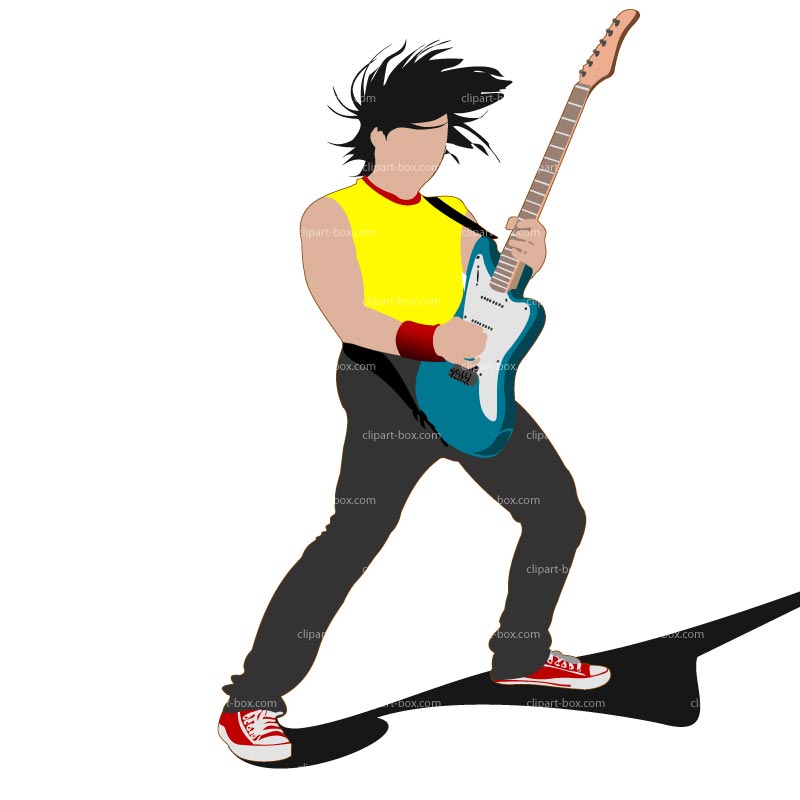 Rock guitar clip art free clipart images 2 image