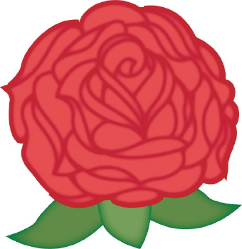 Rose clip art 2