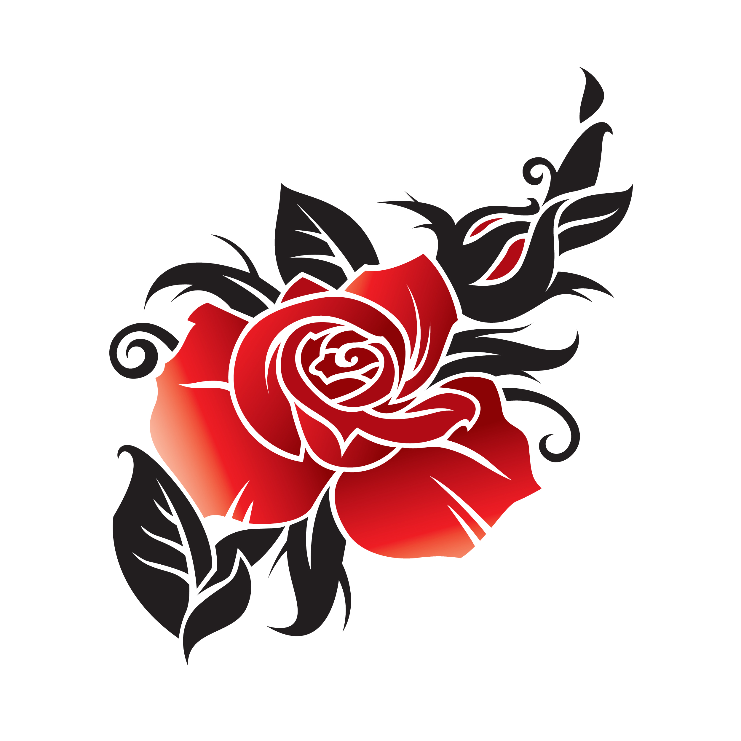 Rose clipart tattoo clipart image