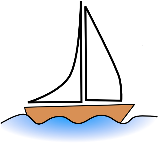 Sailboat free to use clipart
