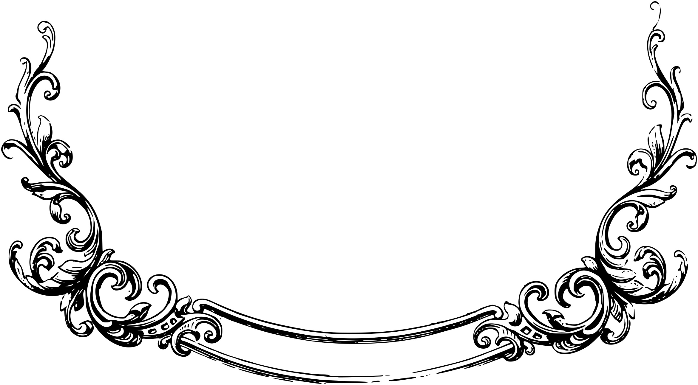 Scrollwork free scroll clipart free clipart images 2 image