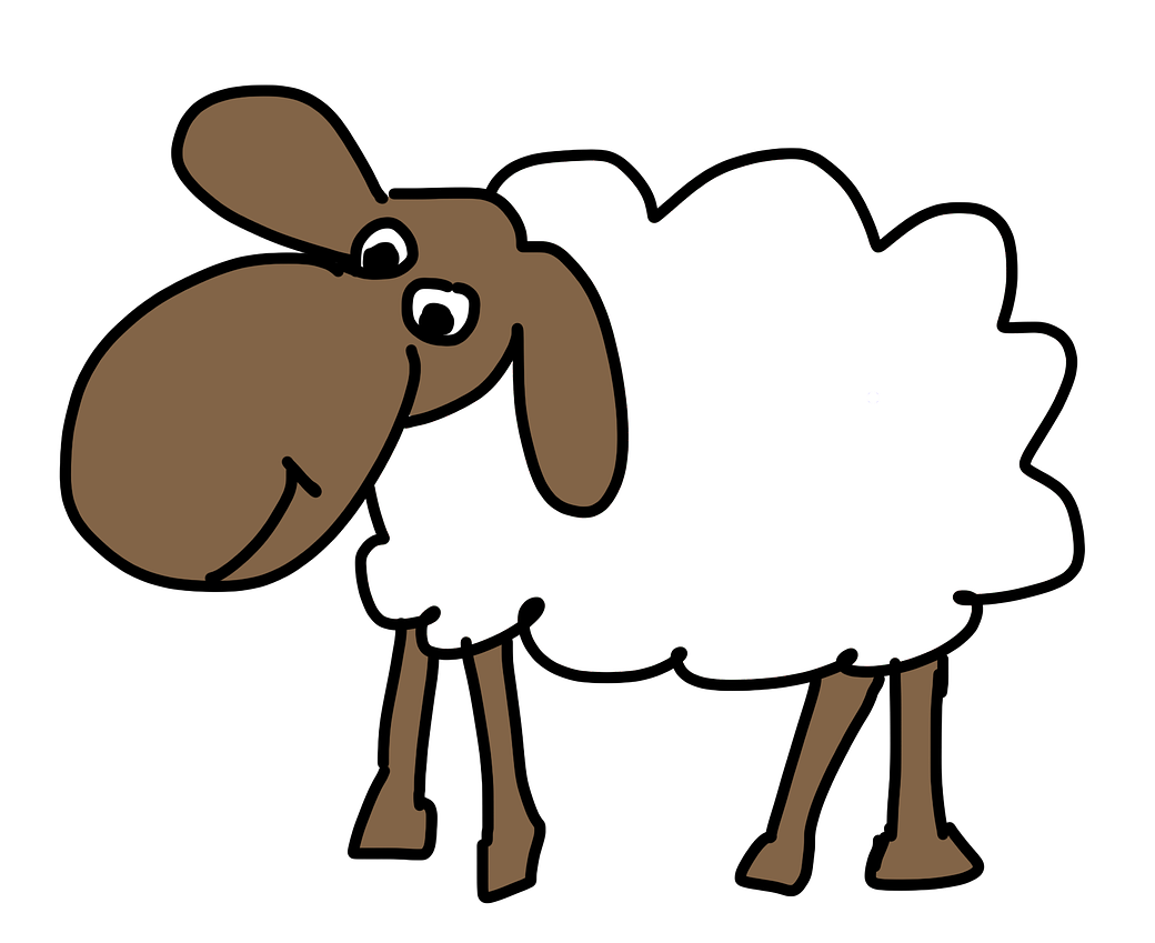 Sheep free to use clip art