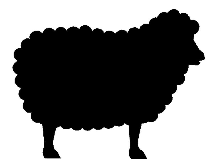 Sheep lamb clipart black and white free clipart images 5