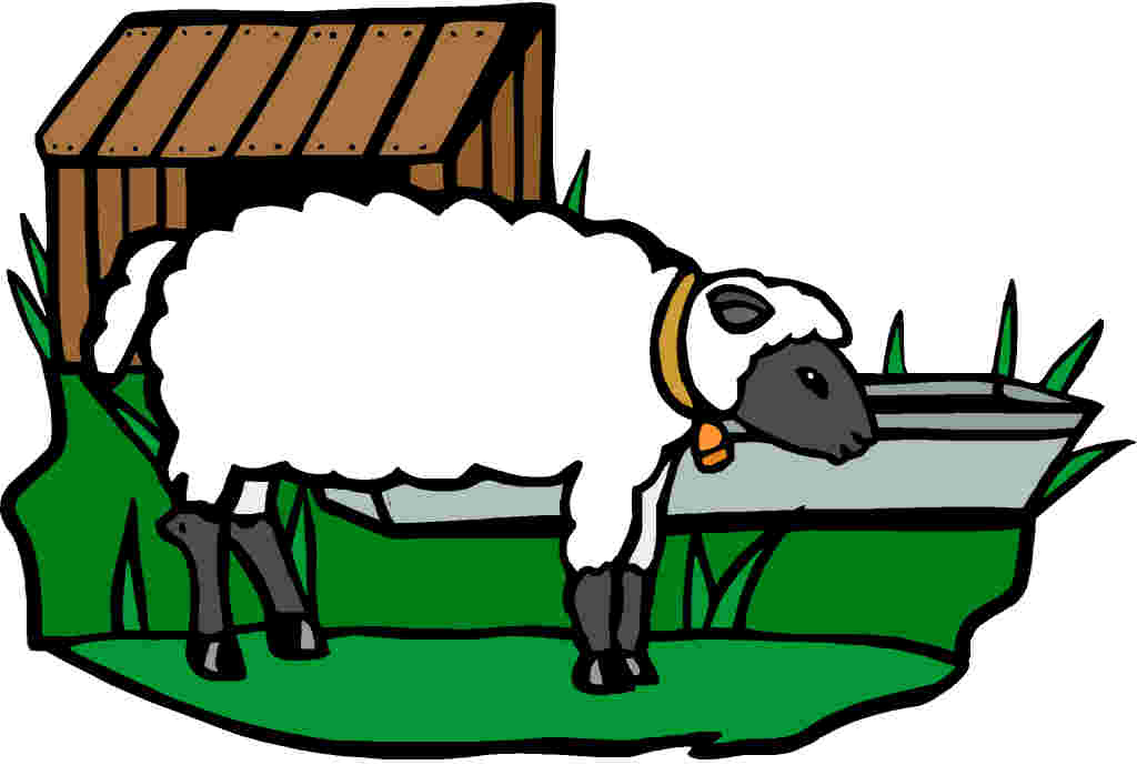 Sheep lamb clipart black and white free clipart images image 2