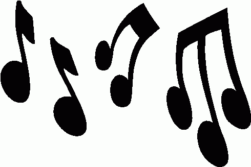 Single music notes clip art free clipart images 2