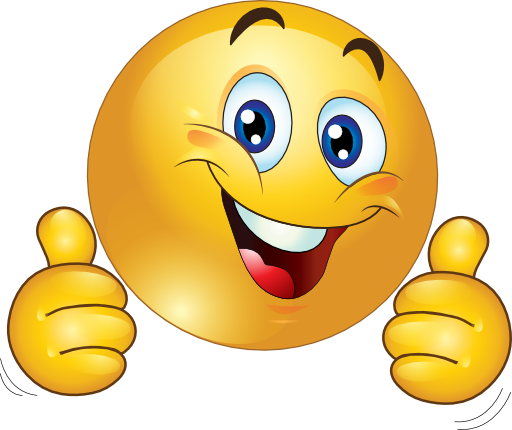 Smiley face clip art thumbs up free clipart images 3