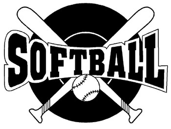 Softball clip art logo free clipart images 3 clipartcow