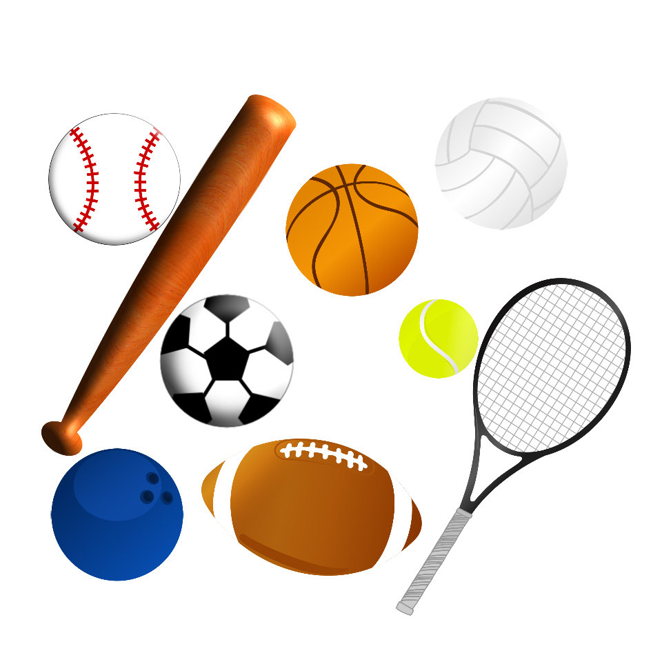 Sports clipart black and white free clipart images 2