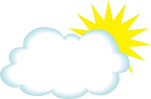 Sun cloud clipart free clipart images