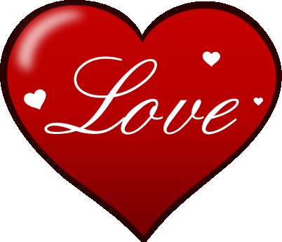 The word love clipart free clipart images 2