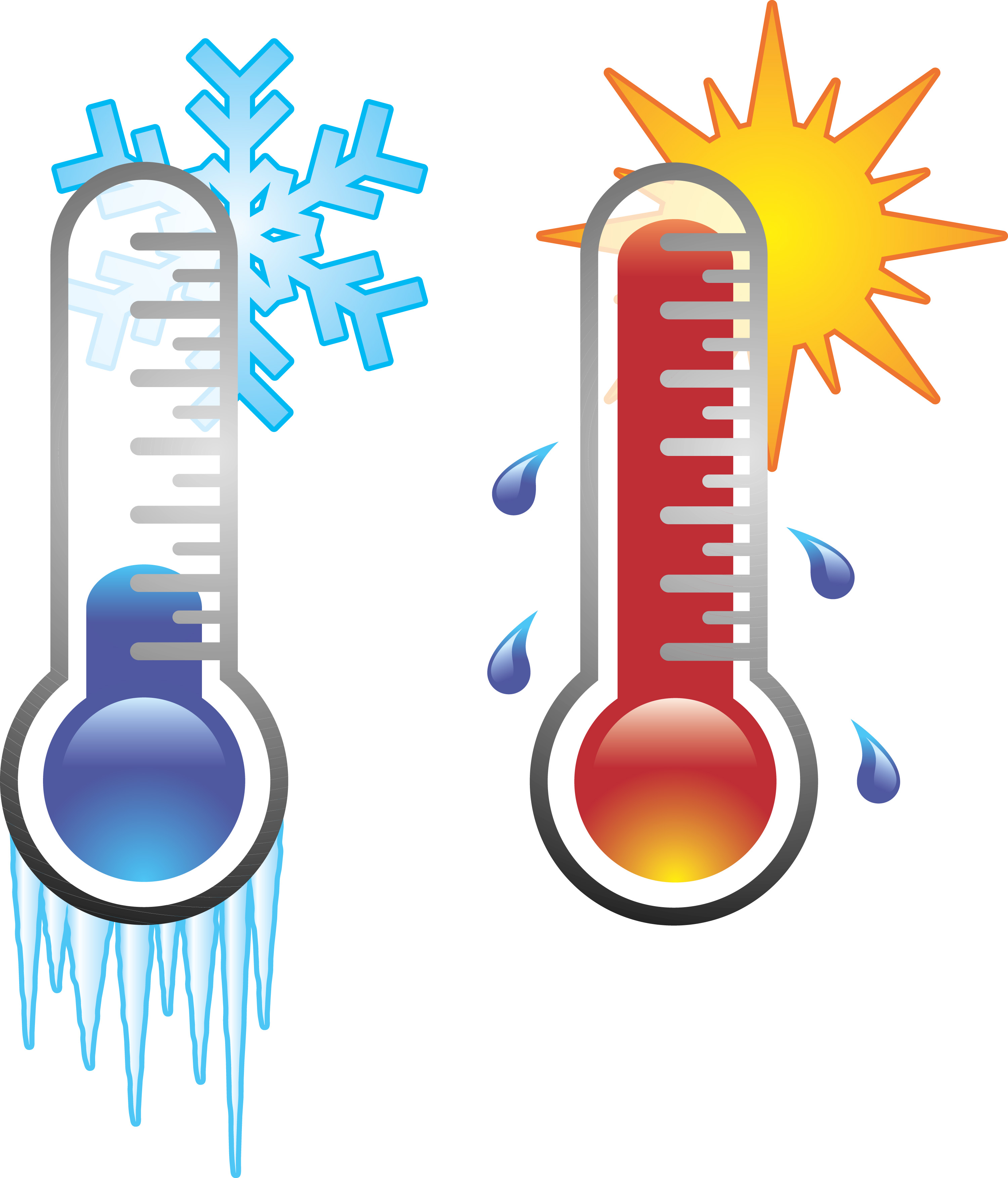 Thermometer cold clipart clipart kid