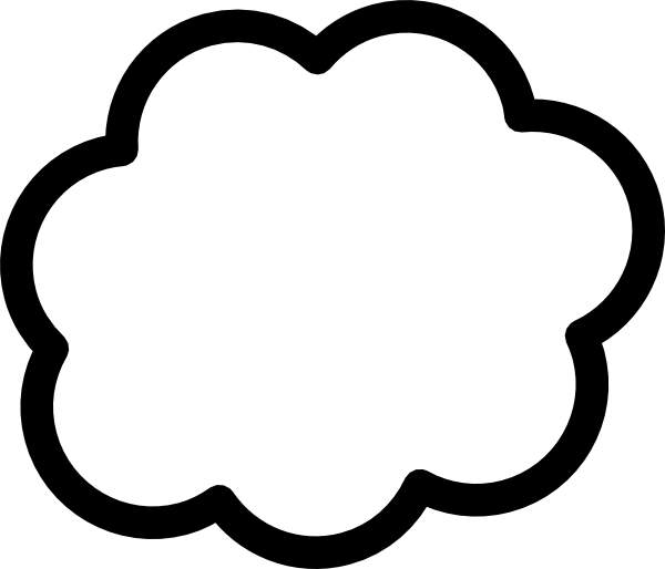 White cloud clip art cwemi images gallery