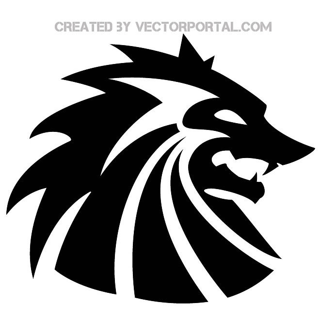 Wolf clip art download free vector freevectors