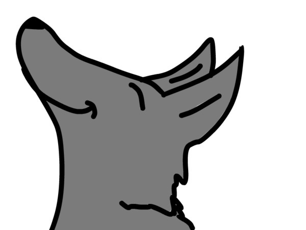 Wolf clip art silhouette free clipart images
