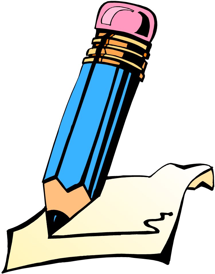Writing clip art animated free clipart images