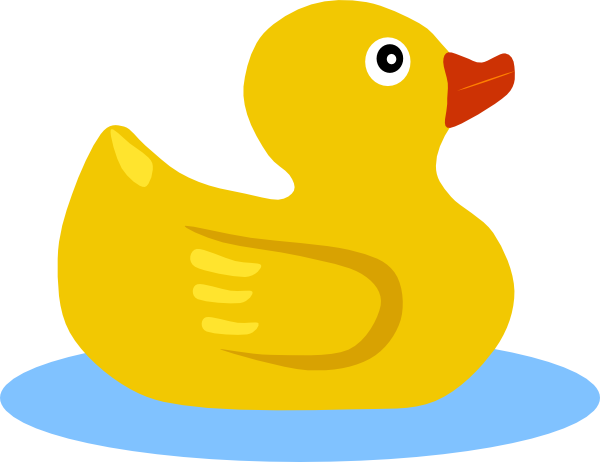 Yellow duck clip art dromgbd top clipartix