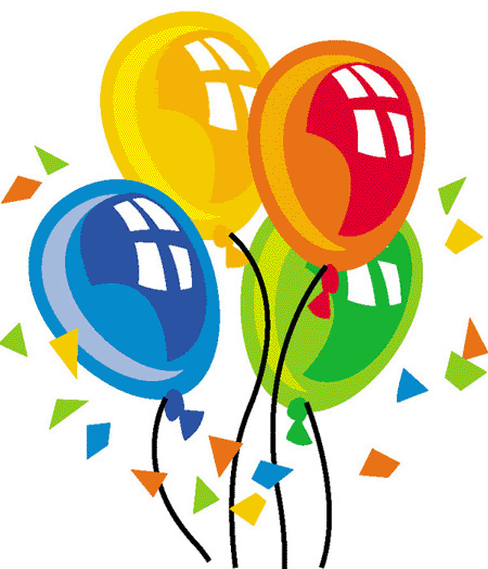 Adult birthday party clip art free clipart images