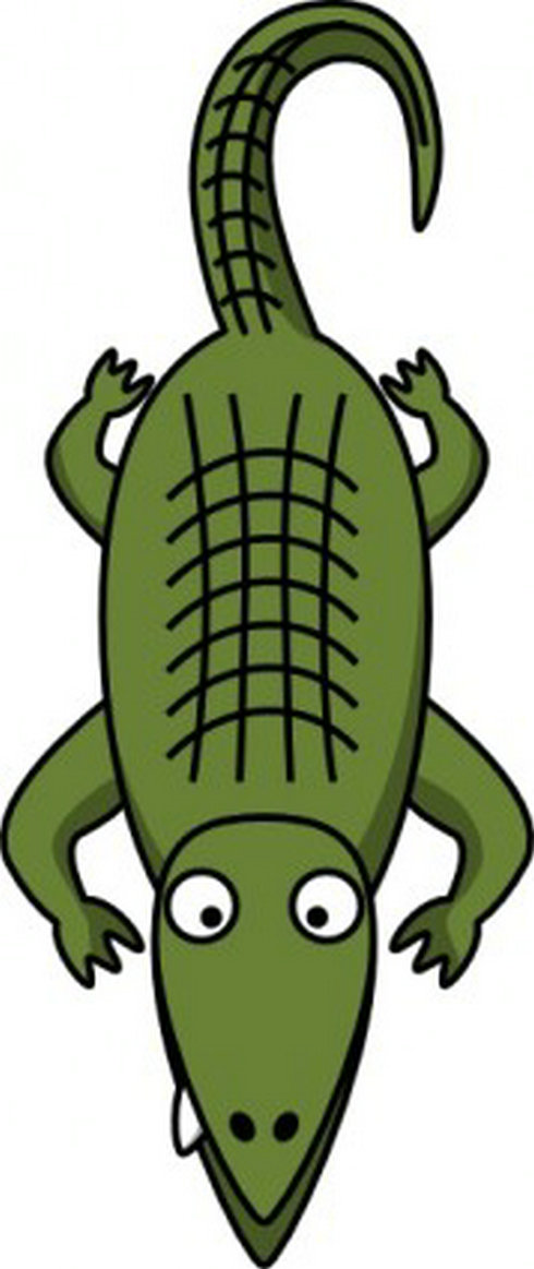Alligator clip art free vector download graphics clipart clipartix