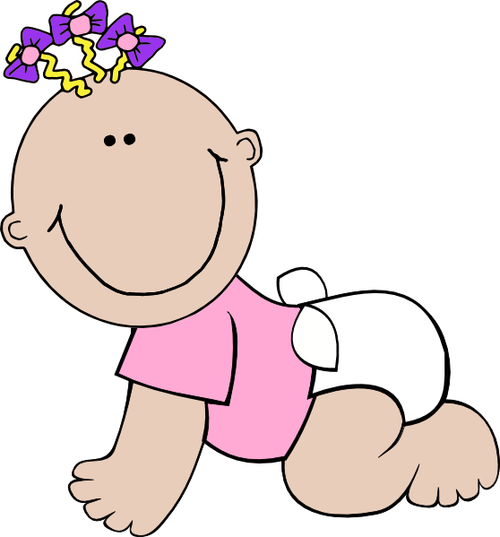 Baby girl clip art images clipart