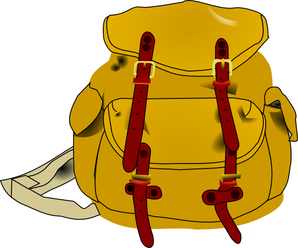 Backpack clipart the cliparts