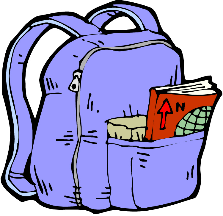 Backpacks pictures clipart