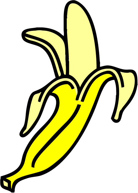 Banana clipart 6 clipartix