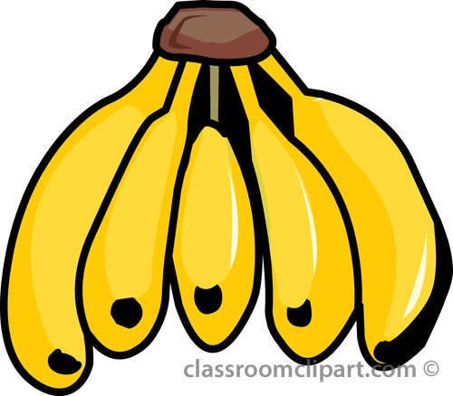 Banana clipart black and white free clipart images clipartix 2