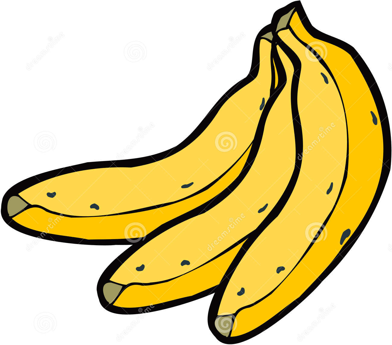 Banana clipart black and white free clipart images clipartix