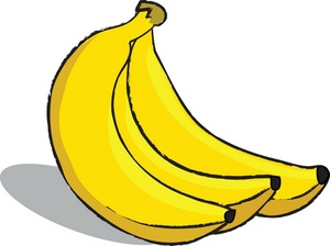 Banana clipart free clip art image clipartcow clipartix
