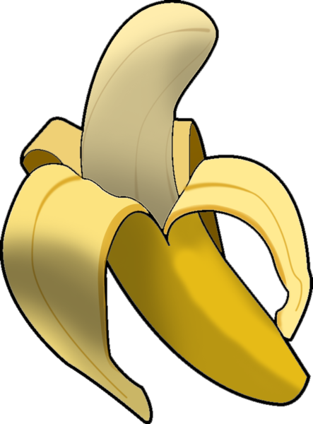 Banana free to use clip art 2