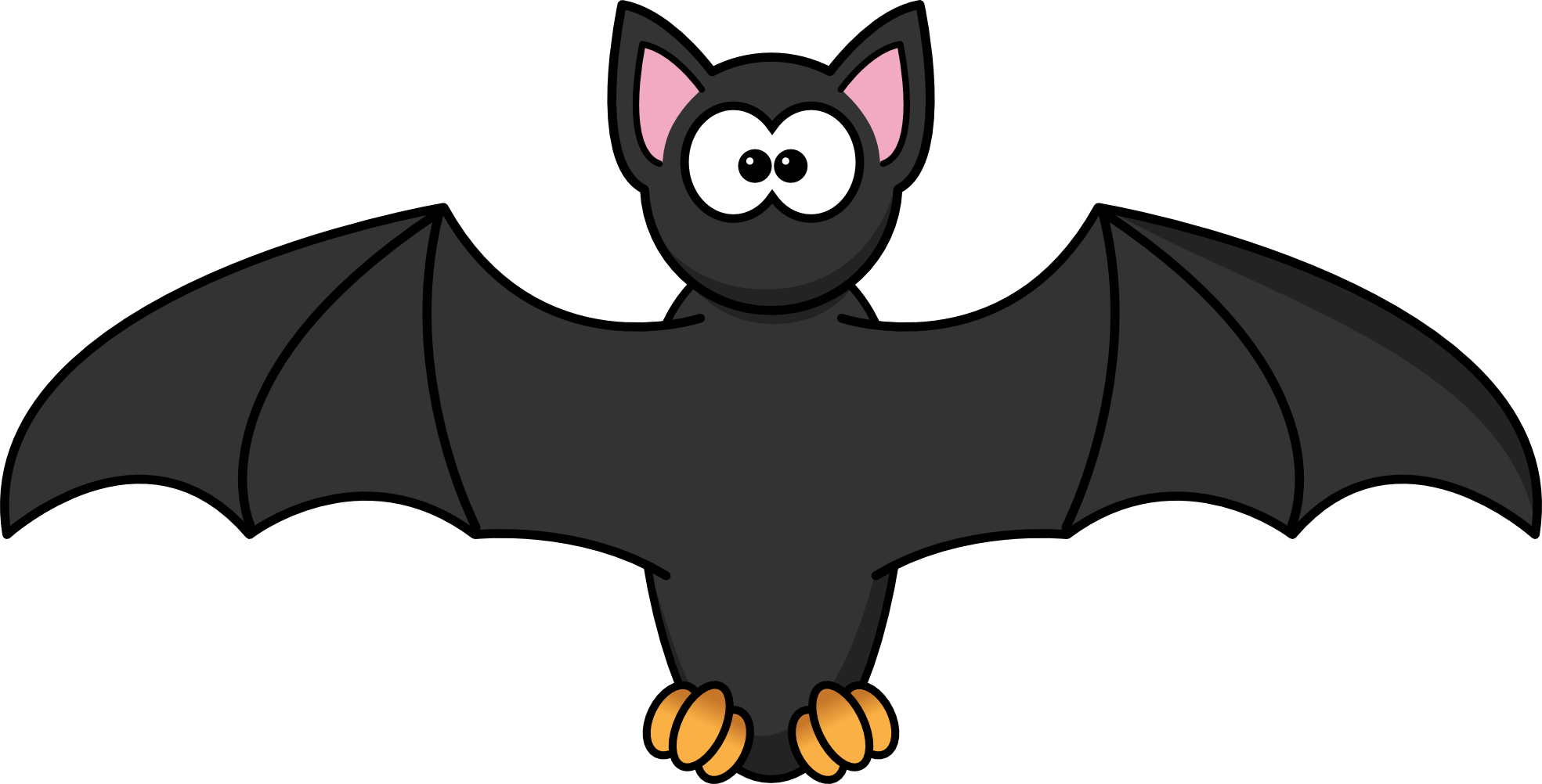 Bat clipart free clipart images