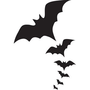 Bat free clip art image 0