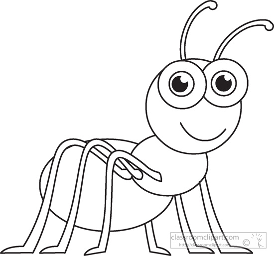 Black and white insect clipart clipart kid