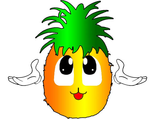 Blog pineapple clipart free clip art images image 9