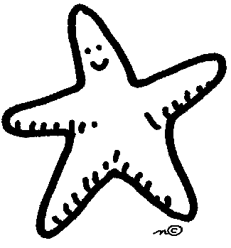 Blue starfish clip art free clipart images