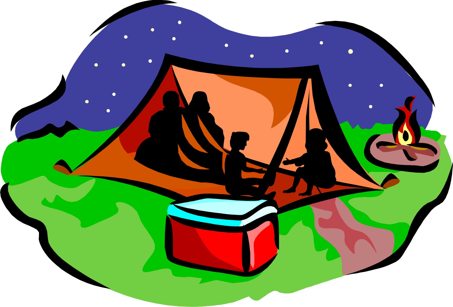 Camping clip art clipart clipartbold clipartix 2