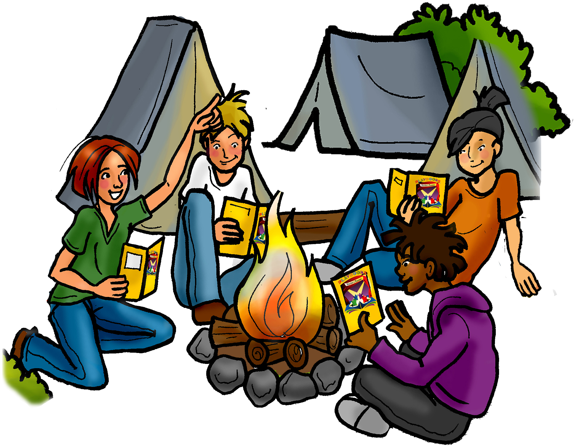 Camping clipart 2