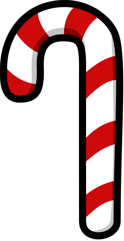 Candy cane free to use clipart
