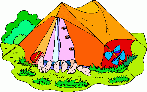 Cartoon camping clipart clipart kid 3