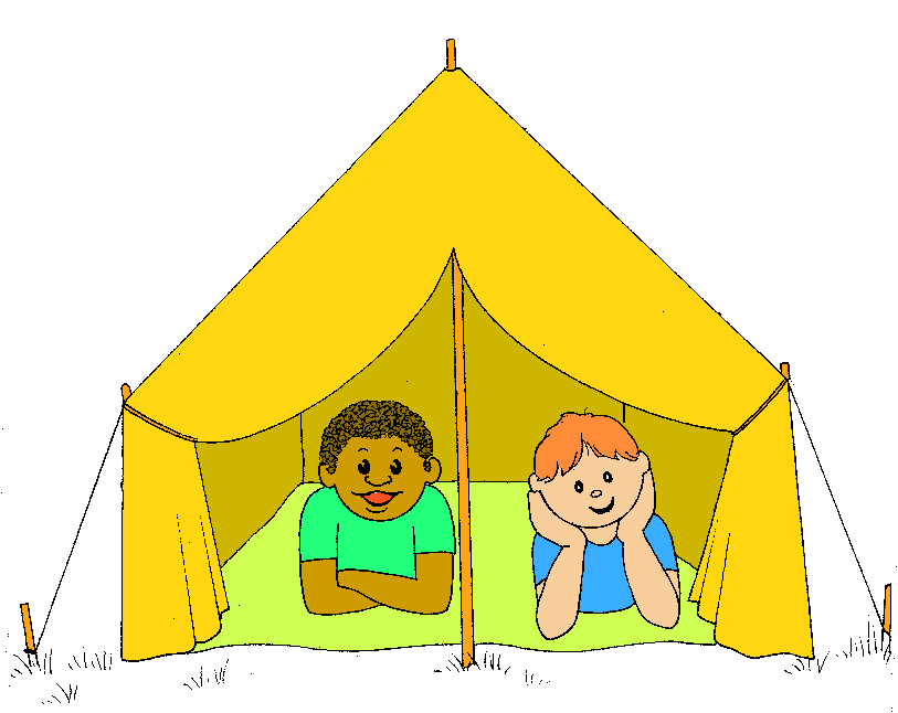 Cartoon camping clipart clipart kid 4