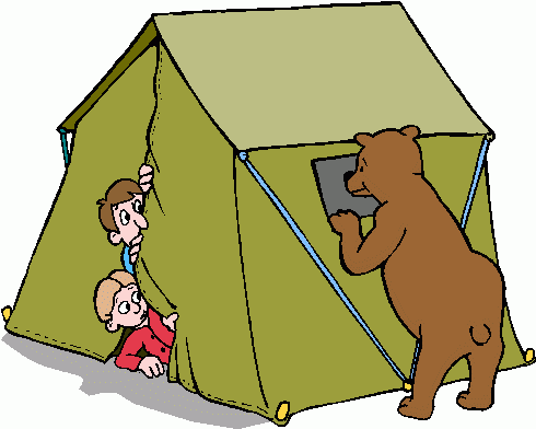 Cartoon camping clipart clipart kid
