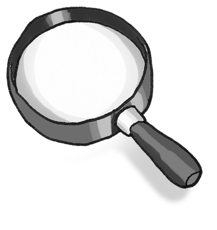 Cartoon magnifying glass clipart clipart kid - Cliparting.com