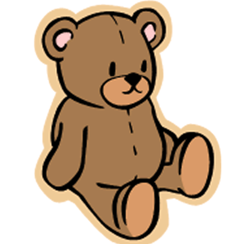Cartoon teddy bear clipart