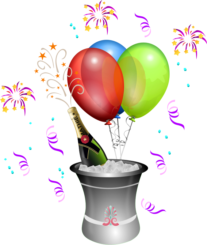 Celebration free party clipart graphics of parties 3
