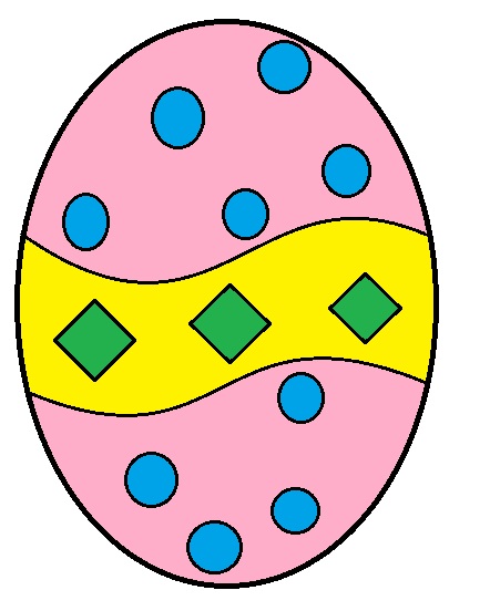 Clip art easter eggs clipart image