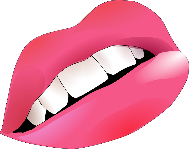 Clipart of mouths and lips