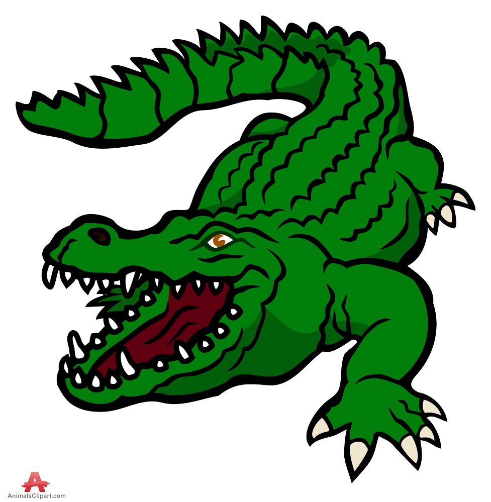 Crocodile animals clipart of alligator clipart with the keywords